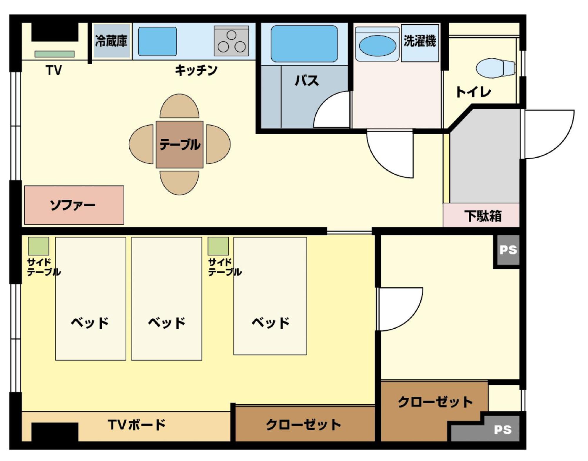 Appartamento Matsui Building Tokyo Camera foto
